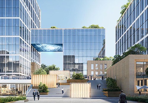 French Design Awards Winner - Xi'an Chanba Future Energy Innovation Enterprise Headquarter by Xu Hui, Qian Zheng, Tan Wang, Peng Tao, Dong Lili, Liu Yanan