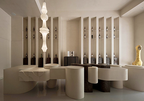 French Design Awards Winner - Whisky Code Retail Department by WEIWU Interior Design Ltd.