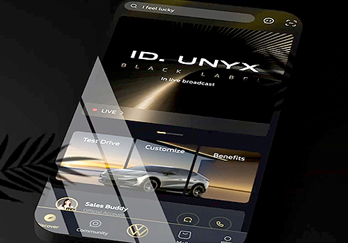 French Design Awards Winner - ID. UNYX APP by Volkswagen（China）Investment Co., Ltd. - ONE IT Region China