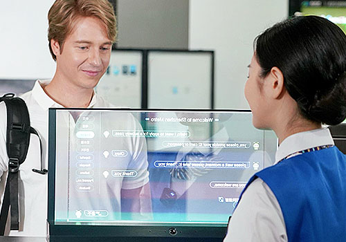 French Design Awards Winner - iFlytek Multilingual AI-Powered Transparent Screen by iFLYTEK CO.LTD.