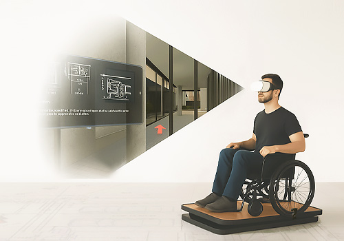 French Design Awards Winner - VR Testing & Learning for Accessible Architectural Design by Zhenwen Zhang & Ye He