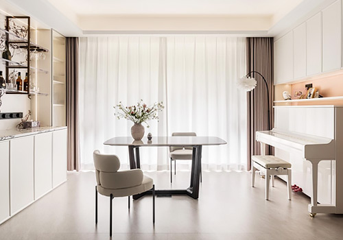 French Design Awards - The Art of Balance: A Serene Home in Pink, Blue and Blanc