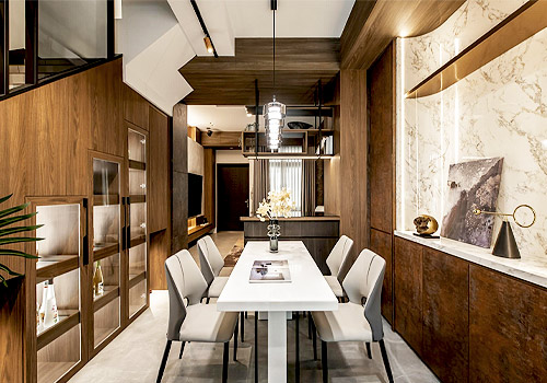 French Design Awards Winner -  Prelude of Layered Light by Guang Ye Interior Design