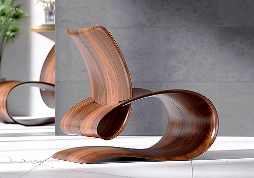 French Design Awards Winner - Calligraphy chair by Hebei Academy of Fine Arts