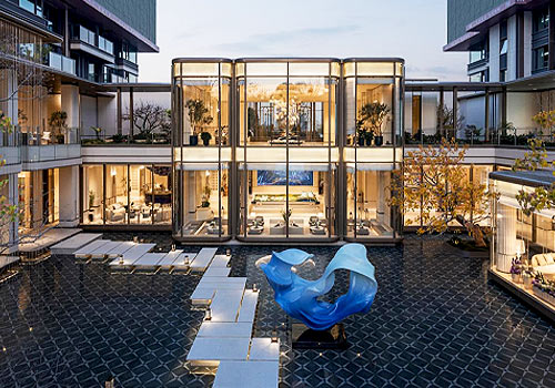 French Design Awards Winner - NANJING XIANLIN HUAXI MANSION CLUB by HZS Design Holding Company Limited