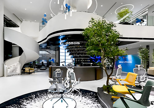 French Design Awards - Damons Ripples | A Fluid Oasis for Agile Working