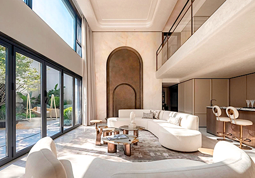 French Design Awards Winner - Heritage & Fusion: Dahua Xingyue Garden Duplex by Arvi Design Studio