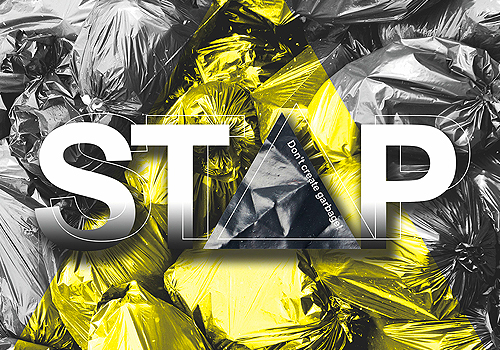French Design Awards - STOP-Don't create garbage