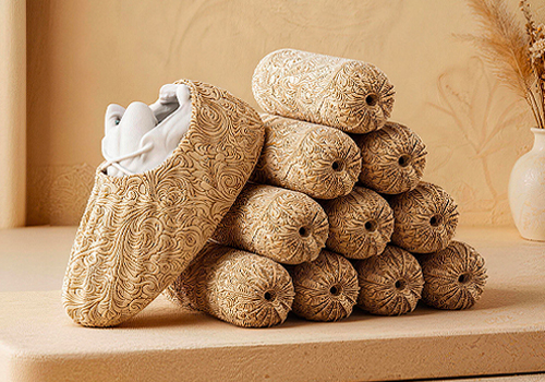 French Design Awards Winner - Disposable Patterned Shoe Covers by Nanjing Mingpei E-commerce Co., Ltd.