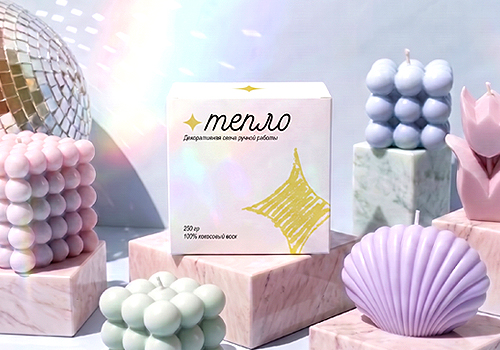 French Design Awards - Teplo - Packaging Design for a Handmade Candle Brand