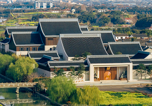 French Design Awards Winner - Shanghai Daoist Academy & Hepo Temple by Architectural Design & Research Institute of Tsinghua University