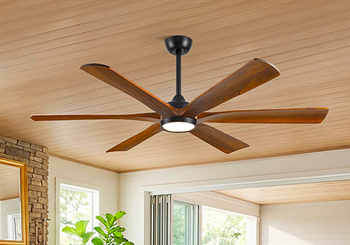 French Design Awards Winner - 608 ceiling fan with light by Zhengzhou Zhulin Enterprise Management Co., Ltd
