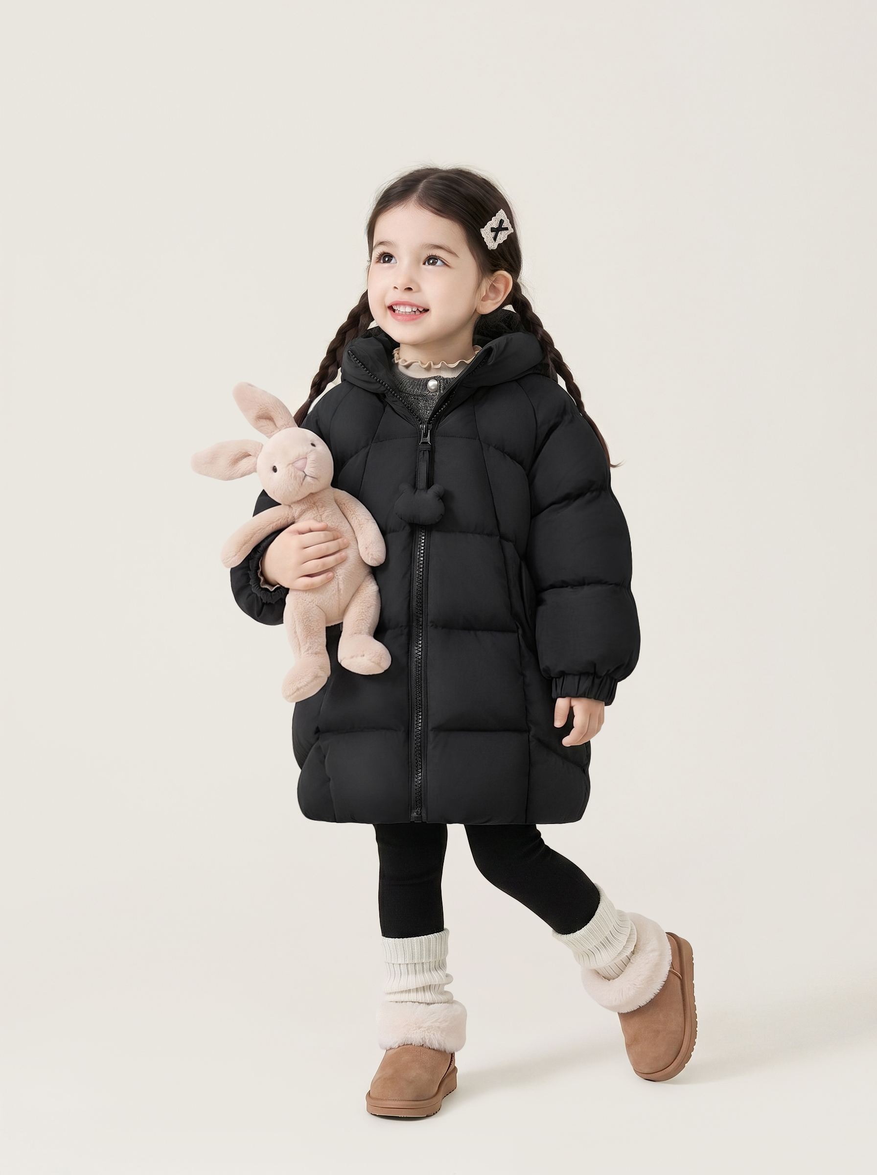 French Design Awards Winner - 3-Proof Hooded Down Jacket by Huzhou Yinyue Jixuan Apparel Co., Ltd.