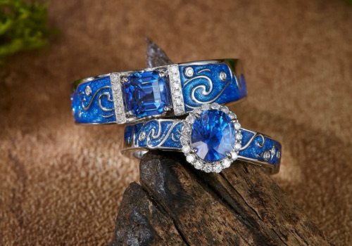 French Design Awards - Starry Night Couple Rings
